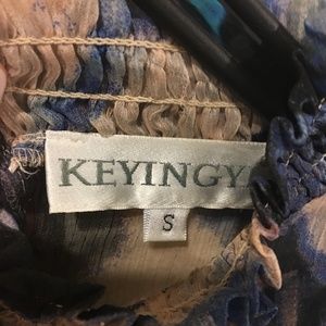 Keyingyi Dresses - Keyingyi blue and pink dress Keyingyi Dresses - Keyingyi blue and pink dress